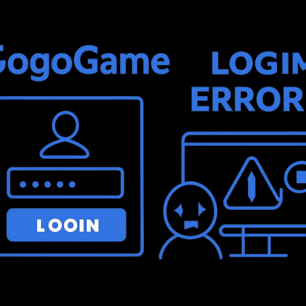 An educational diagram about GogoGame login errors.