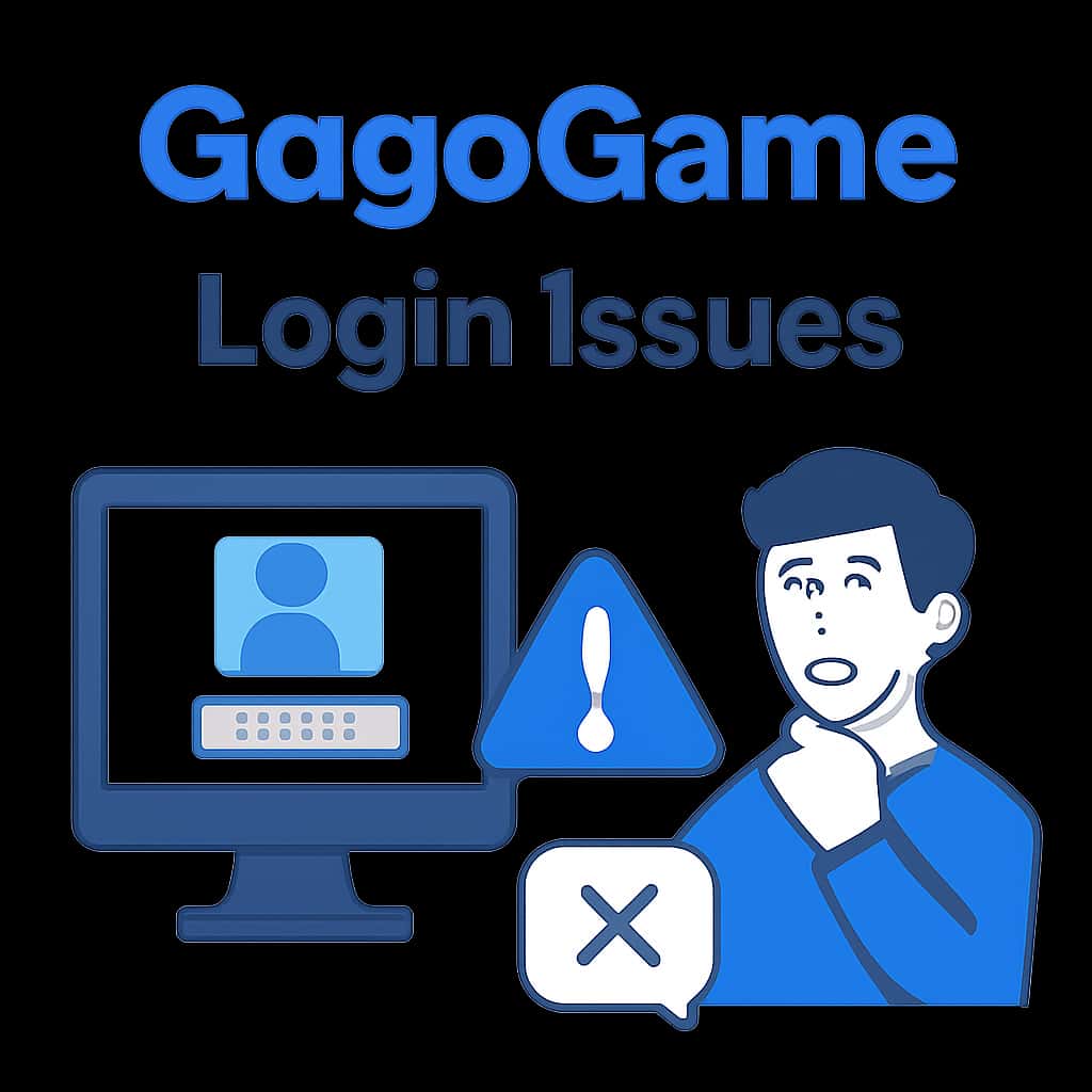 Educational diagram about GogoGame login challenges.
