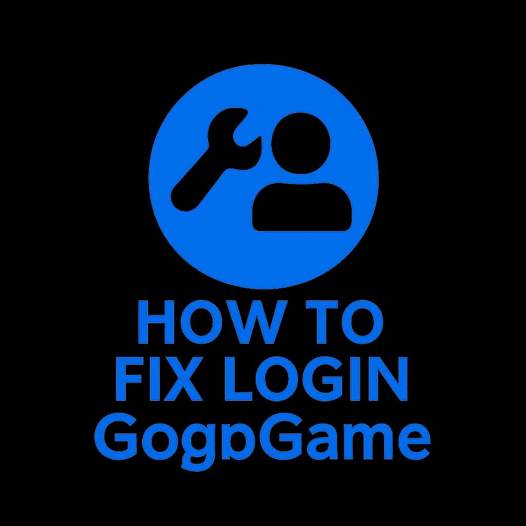 Icon representing support for GogoGame login issues.