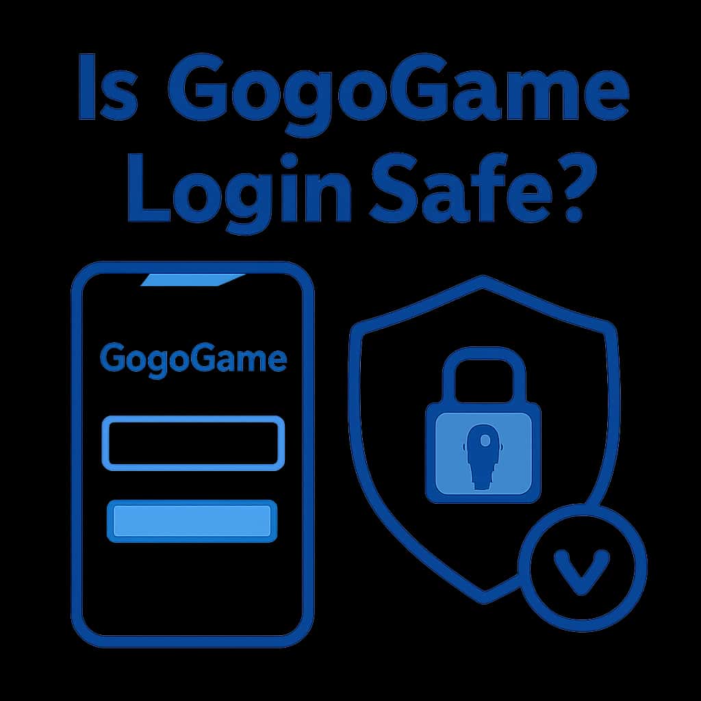 Diagram showing the login security process of GogoGame.