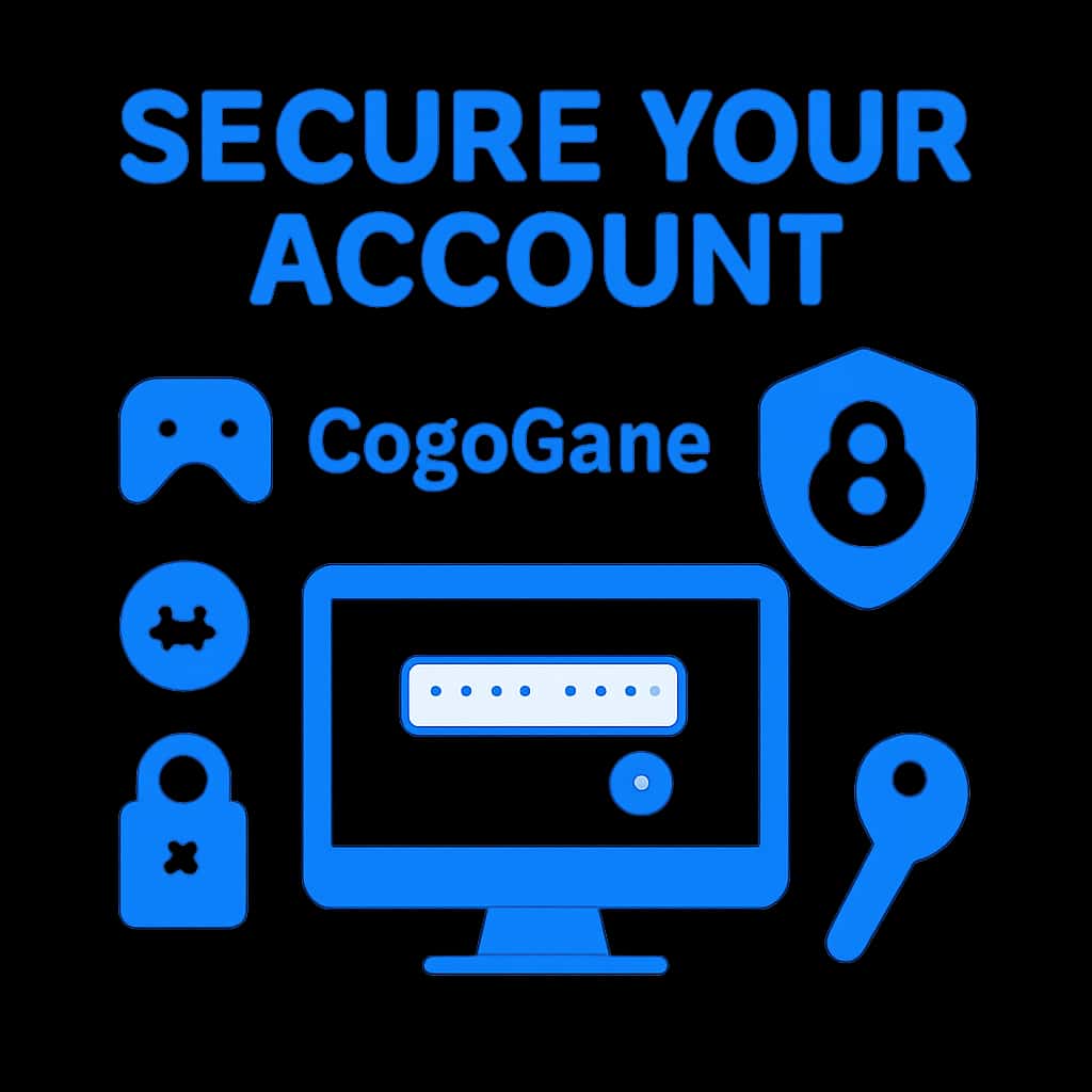 An educational diagram on securing your GogoGame account.